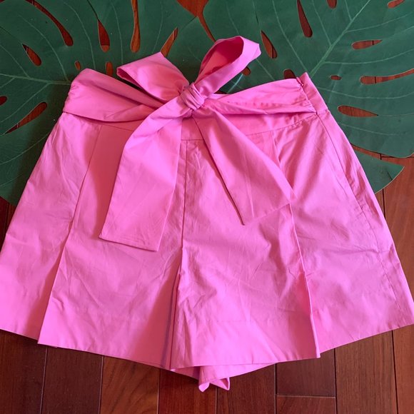 J. Crew Pants - J. Crew Pink Bow Shorts NWT